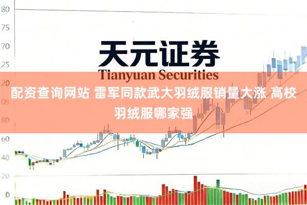 配资查询网站 雷军同款武大羽绒服销量大涨 高校羽绒服哪家强